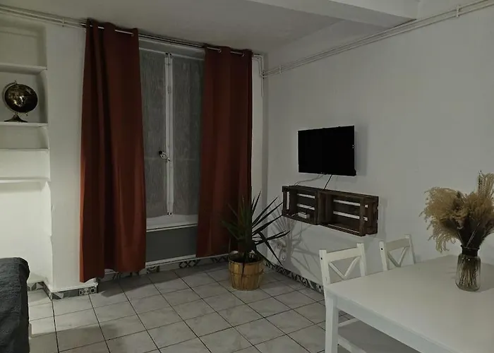 Apartamento 1-centre-ville 25m2 Box A Bagages Gratuits Carcasona